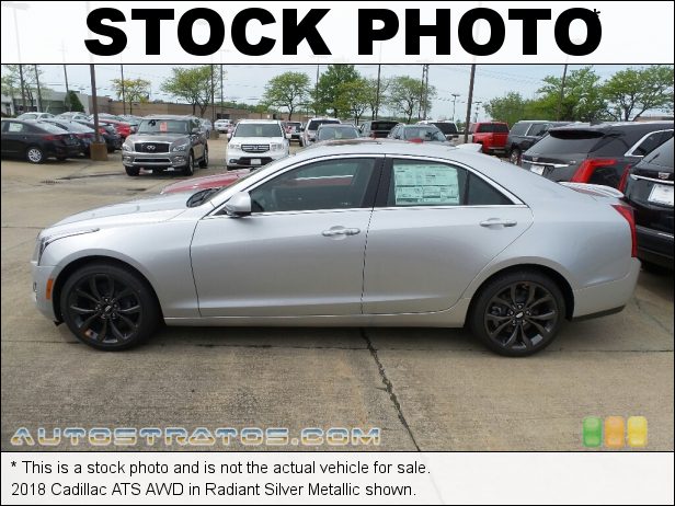 Stock photo for this 2018 Cadillac ATS AWD 2.0 Liter Twin-Scroll Turbocharged DI DOHC 16-Valve VVT 4 Cylind 8 Speed Automatic