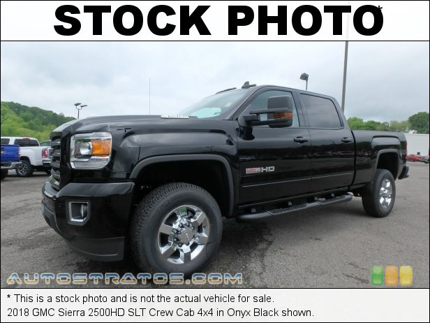 Stock photo for this 2002 GMC Sierra 2500HD Cab 4x4 8.1 Liter OHV 16-Valve Vortec V8 5 Speed Automatic
