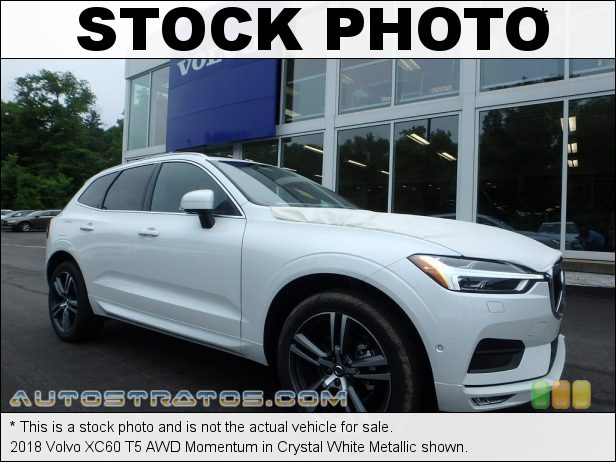 Stock photo for this 2018 Volvo XC60 T5 AWD Momentum 2.0 Liter Turbocharged DOHC 16-Valve VVT 4 Cylinder 8 Speed Automatic