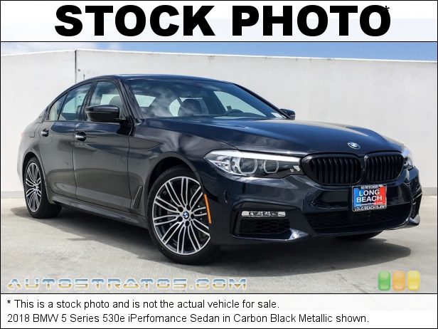 Stock photo for this 2018 BMW 5 Series 530e iPerfomance Sedan 2.0 Liter e DI TwinPower Turbocharged DOHC 16-Valve VVT 4 Cylind 8 Speed Sport Automatic