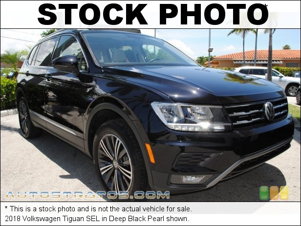 Stock photo for this 2018 Volkswagen Tiguan SEL 4MOTION 2.0 Liter TSI Turbocharged DOHC 16-Valve VVT 4 Cylinder 8 Speed Automatic