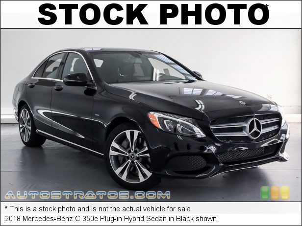 Stock photo for this 2018 Mercedes-Benz C 350e Plug-in Hybrid Sedan 2.0 Liter e DI Turbocharged DOHC 16-Valve VVT 4 Cylinder Gasolin 7 Speed Automatic