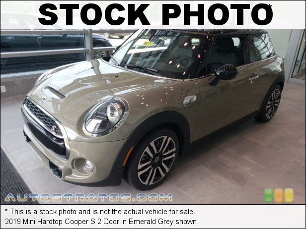 Stock photo for this 2019 Mini Hardtop Cooper S 2 Door 2.0 Liter TwinPower Turbocharged DOHC 16-Valve VVT 4 Cylinder 6 Speed Automatic