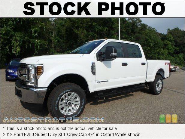Stock photo for this 2019 Ford F250 Super Duty XL Crew Cab 4x4 6.7 Liter Power Stroke OHV 32-Valve Turbo-Diesel V8 6 Speed Automatic