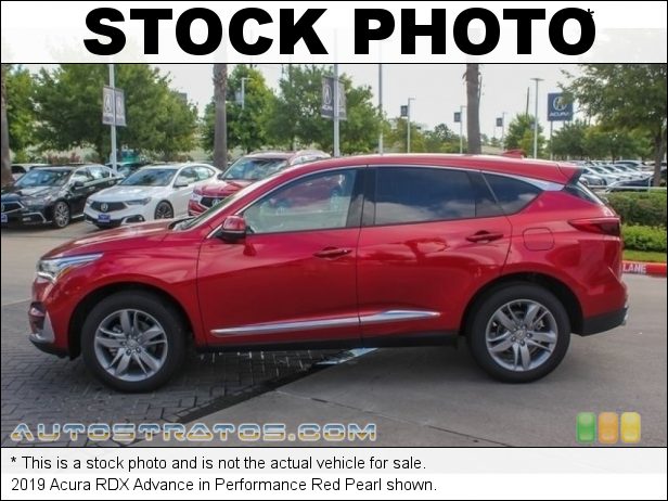 Stock photo for this 2019 Acura RDX Advance 2.0 Liter Turbocharged DOHC 16-Valve VTEC 4 Cylinder 10 Speed Automatic