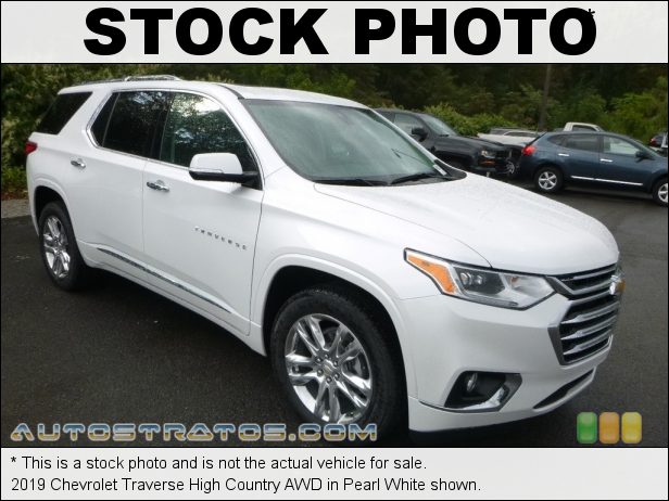 Stock photo for this 2019 Chevrolet Traverse High Country AWD 3.6 Liter DOHC 24-Valve VVT V6 9 Speed Automatic