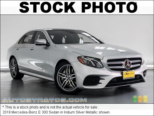 Stock photo for this 2019 Mercedes-Benz E 300 Sedan 2.0 Liter Turbocharged DOHC 16-Valve VVT 4 Cylinder 9 Speed Automatic