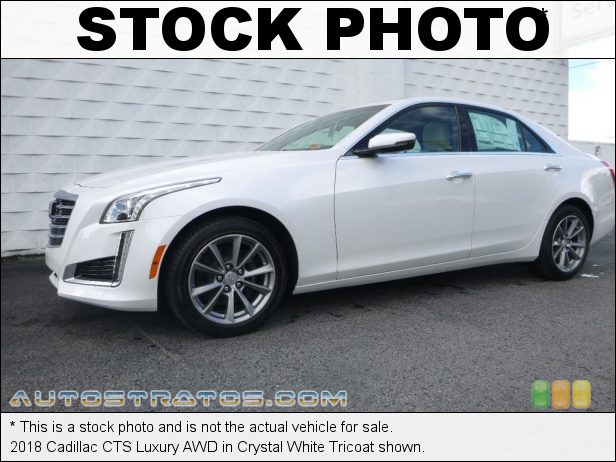 Stock photo for this 2018 Cadillac CTS Luxury AWD 3.6 Liter DI DOHC 24-Valve VVT V6 8 Speed Automatic