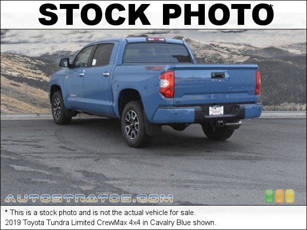 Stock photo for this 2019 Toyota Tundra CrewMax 4x4 5.7 Liter i-FORCE DOHC 32-Valve VVT-i V8 6 Speed ECT-i Automatic