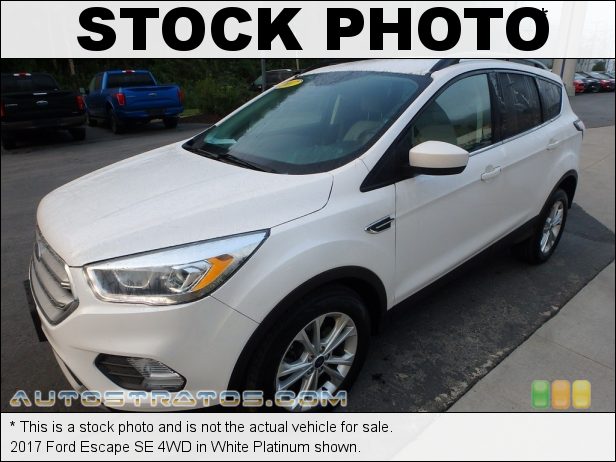 Stock photo for this 2017 Ford Escape SE 4WD 2.0 Liter DI Turbocharged DOHC 16-Valve EcoBoost 4 Cylinder 6 Speed SelectShift Automatic