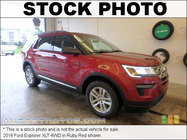 Stock photo for this 2018 Ford Explorer XLT 4WD 3.5 Liter DOHC 24-Valve Ti-VCT V6 6 Speed Automatic