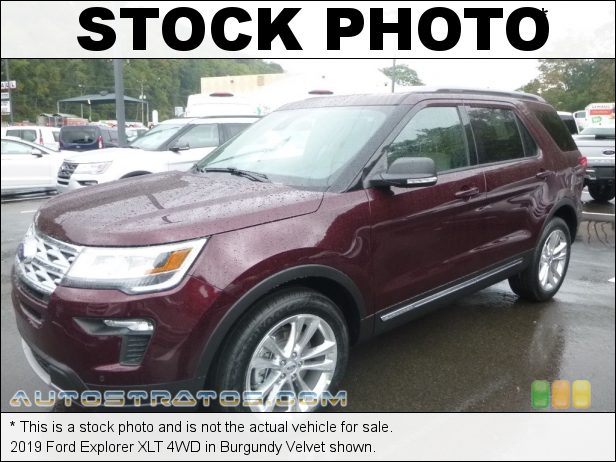 Stock photo for this 2019 Ford Explorer XLT 4WD 3.5 Liter DOHC 24-Valve Ti-VCT V6 6 Speed Automatic