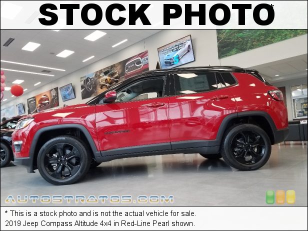 Stock photo for this 2019 Jeep Compass Altitude 4x4 2.4 Liter DOHC 16-Valve VVT 4 Cylinder 9 Speed Automatic