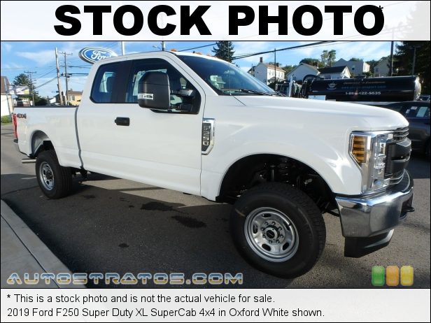Stock photo for this 2019 Ford F250 Super Duty SuperCab 4x4 6.2 Liter SOHC 16-Valve Flex-Fuel V8 6 Speed Automatic