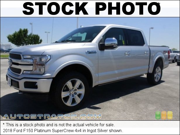 Stock photo for this 2018 Ford F150 SuperCrew 4x4 3.5 Liter PFDI Twin-Turbocharged DOHC 24-Valve EcoBoost V6 10 Speed Automatic