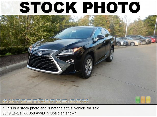 Stock photo for this 2019 Lexus RX 350 AWD 3.5 Liter DOHC 24-Valve VVT-i V6 8 Speed Automatic