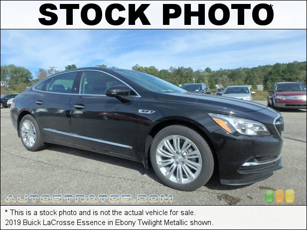 Stock photo for this 2019 Buick LaCrosse Essence 2.5 Liter DOHC 16-Valve VVT 4 Cylinder 6 Speed Automatic