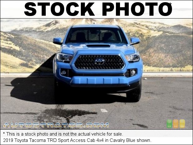Stock photo for this 2019 Toyota Tacoma Access Cab 4x4 3.5 Liter DOHC 24-Valve VVT-i V6 6 Speed Automatic