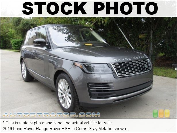 Stock photo for this 2019 Land Rover Range Rover HSE 3.0 Liter Supercharged DOHC 24-Valve VVT V6 8 Speed Automatic