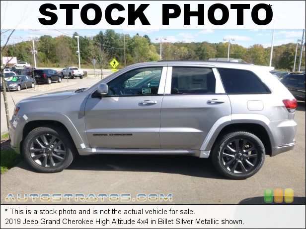 Stock photo for this 2019 Jeep Grand Cherokee High Altitude 4x4 3.6 Liter DOHC 24-Valve VVT V6 8 Speed Automatic
