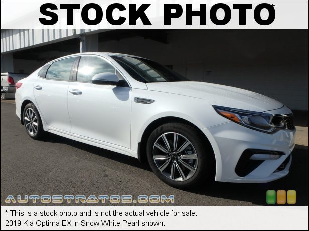 Stock photo for this 2019 Kia Optima EX 1.6 Liter GDI Turbocharged DOHC 16-Valve CVVT 4 Cylinder 7 Speed Dual-Clutch Automatic