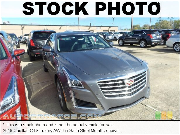 Stock photo for this 2019 Cadillac CTS Luxury AWD 2.0 Liter Turbocharged DI DOHC 16-Valve VVT 4 Cylinder 8 Speed Automatic