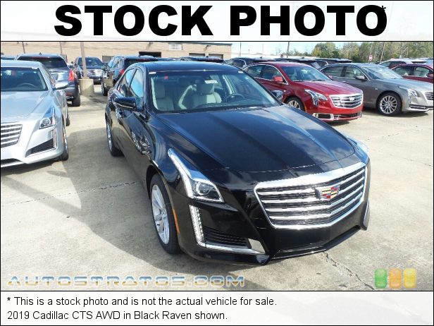 Stock photo for this 2019 Cadillac CTS AWD 2.0 Liter Turbocharged DI DOHC 16-Valve VVT 4 Cylinder 8 Speed Automatic
