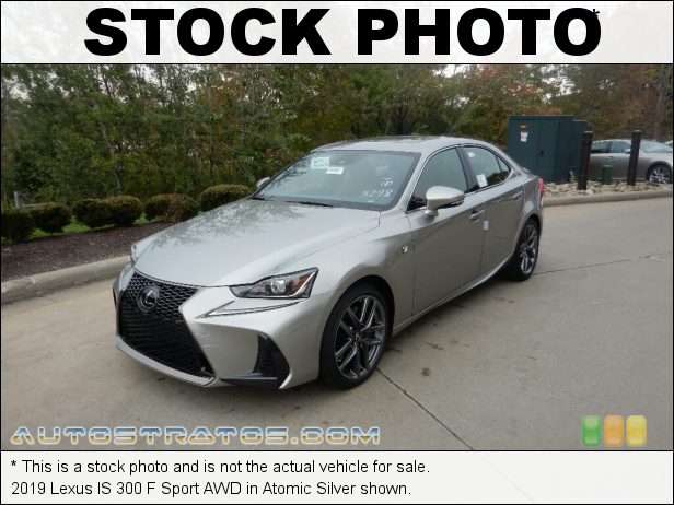 Stock photo for this 2019 Lexus IS 300 F Sport AWD 3.5 Liter DOHC 24-Valve VVT-i V6 8 Speed Automatic