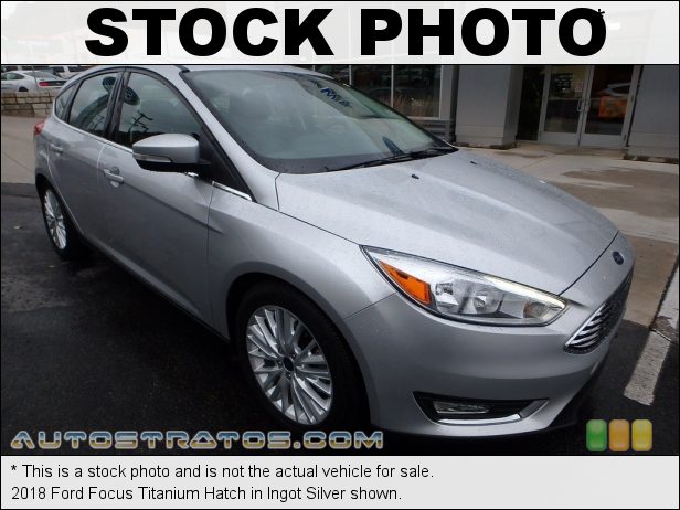 Stock photo for this 2018 Ford Focus Titanium Hatch 2.0 Liter GDI DOHC 16-Valve Ti-VCT 4 Cylinder 6 Speed Automatic