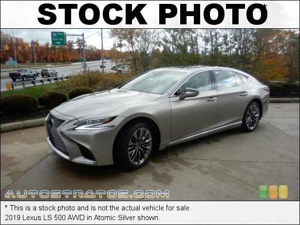 Stock photo for this 2019 Lexus LS 500 3.5 Liter Twin Turbocharged DOHC 24-Valve VVT-iE V6 10 Speed Automatic