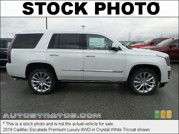 Stock photo for this 2019 Cadillac Escalade Premium Luxury 4WD 6.2 Liter SIDI OHV 16-Valve VVT V8 10 Speed Automatic