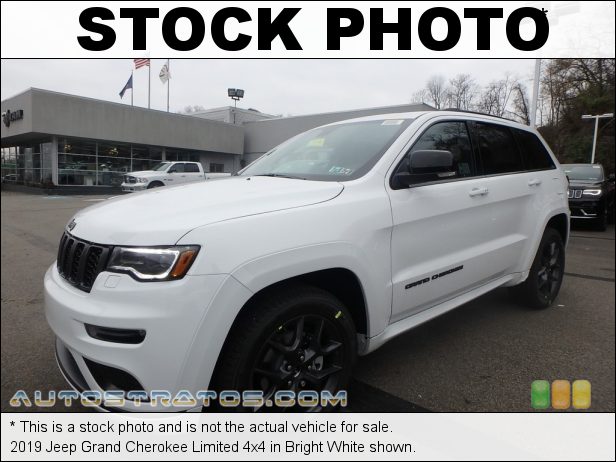 Stock photo for this 2019 Jeep Grand Cherokee Limited 4x4 3.6 Liter DOHC 24-Valve VVT V6 8 Speed Automatic