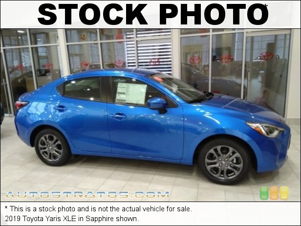 Stock photo for this 2019 Toyota Yaris  1.5 Liter DOHC 16-Valve VVT-i 4 Cylinder 6 Speed Automatic