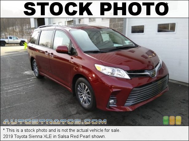 Stock photo for this 2019 Toyota Sienna  3.5 Liter DOHC 24-Valve Dual VVT-i V6 8 Speed Automatic