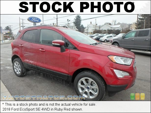 Stock photo for this 2018 Ford EcoSport SE 4WD 2.0 Liter GDI DOHC 16-Valve Ti-VCT 4 Cylinder 6 Speed Automatic