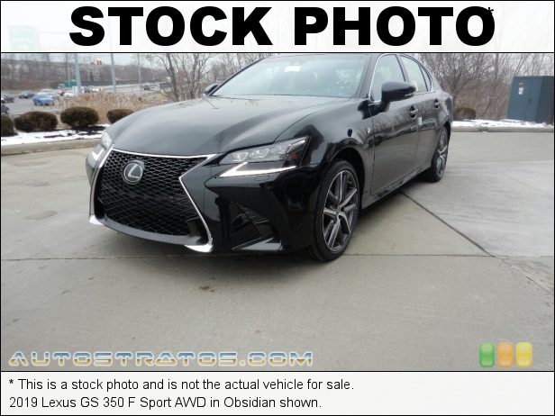Stock photo for this 2019 Lexus GS 350 F Sport AWD 3.5 Liter DOHC 24-Valve VVT-i V6 6 Speed Automatic