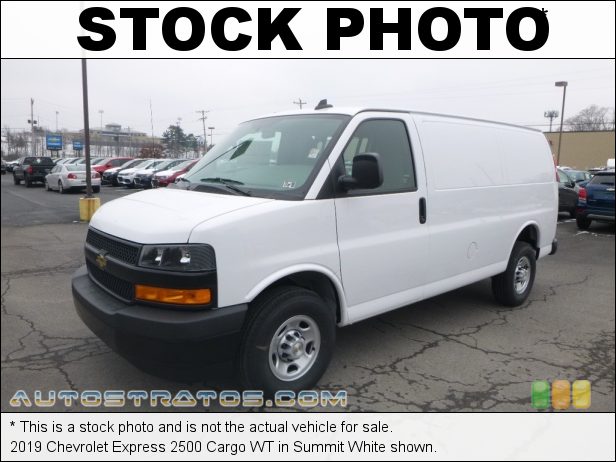 Stock photo for this 2019 Chevrolet Express 2500 Cargo WT 6.0 Liter DI OHV 16-Valve VVT EcoTech3 V8 6 Speed Automatic