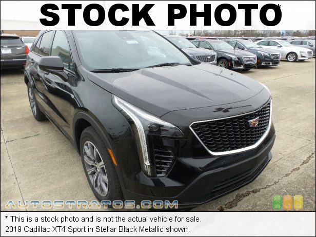 Stock photo for this 2019 Cadillac XT4 Sport 2.0 Liter Turbocharged DOHC 16-Valve VVT 4 Cylinder 9 Speed Automatic