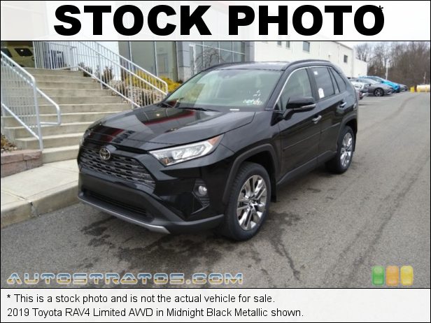 Stock photo for this 2019 Toyota RAV4 LE AWD 2.5 Liter DOHC 16-Valve Dual VVT-i 4 Cylinder 8 Speed ECT-i Automatic