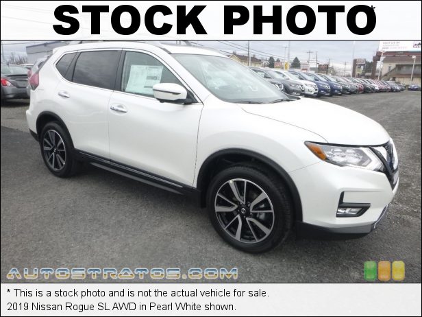 Stock photo for this 2019 Nissan Rogue SL AWD 2.5 Liter DOHC 16-valve CVTCS 4 Cylinder Xtronic CVT Automatic