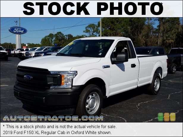 Stock photo for this 2019 Ford F150 XL Regular Cab 5.0 Liter DI DOHC 32-Valve Ti-VCT E85 V8 10 Speed Automatic