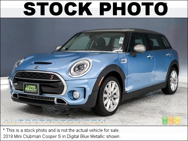 Stock photo for this 2019 Mini Clubman Cooper S 2.0 Liter TwinPower Turbocharged DOHC 16-Valve VVT 4 Cylinder 8 Speed Automatic