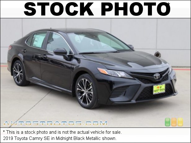 Stock photo for this 2019 Toyota Camry  2.5 Liter DOHC 16-Valve Dual VVT-i 4 Cylinder 8 Speed Automatic