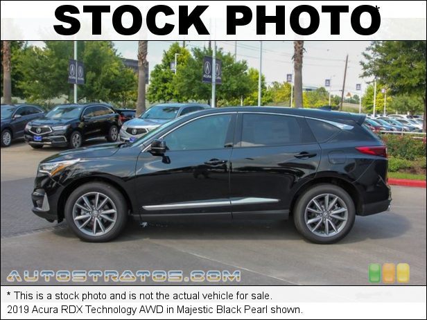 Stock photo for this 2019 Acura RDX Technology 2.0 Liter Turbocharged DOHC 16-Valve VTEC 4 Cylinder 10 Speed Automatic