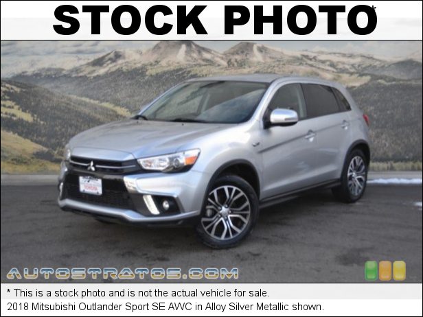 Stock photo for this 2018 Mitsubishi Outlander Sport SE AWC 2.4 Liter DOHC 16-Valve MIVEC 4 Cylinder CVT Automatic