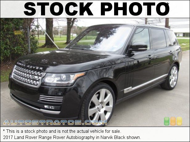 Stock photo for this 2017 Land Rover Range Rover Autobiography 5.0 Liter Supercharged DOHC 32-Valve LR-V8 8 Speed Automatic
