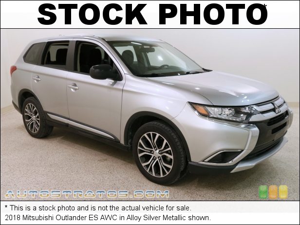Stock photo for this 2018 Mitsubishi Outlander  2.4 Liter DOHC 16-Valve MIVEC 4 Cylinder CVT Automatic