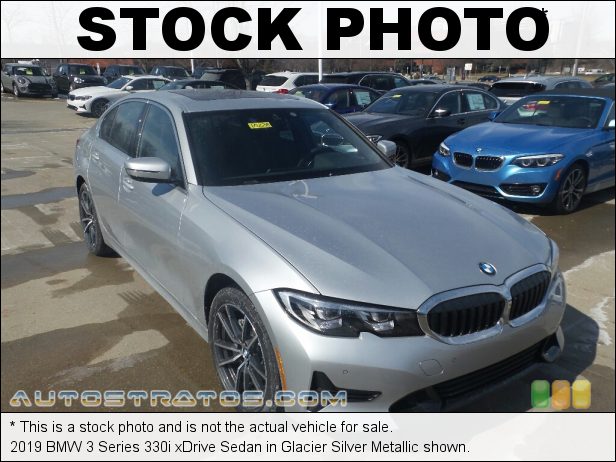 Stock photo for this 2019 BMW 3 Series 330i xDrive Sedan 2.0 Liter DI TwinPower Turbocharged DOHC 16-Valve VVT 4 Cylinder 8 Speed Sport Automatic