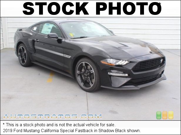 Stock photo for this 2019 Ford Mustang  5.0 Liter DOHC 32-Valve Ti-VCT V8 6 Speed Manual