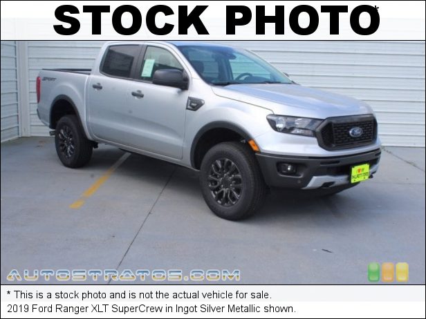 Stock photo for this 2019 Ford Ranger  2.3 Liter Turbocharged DI DOHC 16-Valve EcoBoost 4 Cylinder 10 Speed Automatic
